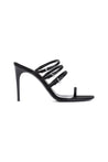 SAINT LAURENT-OUTLET-SALE-Sandal Schwarz-ARCHIVIST