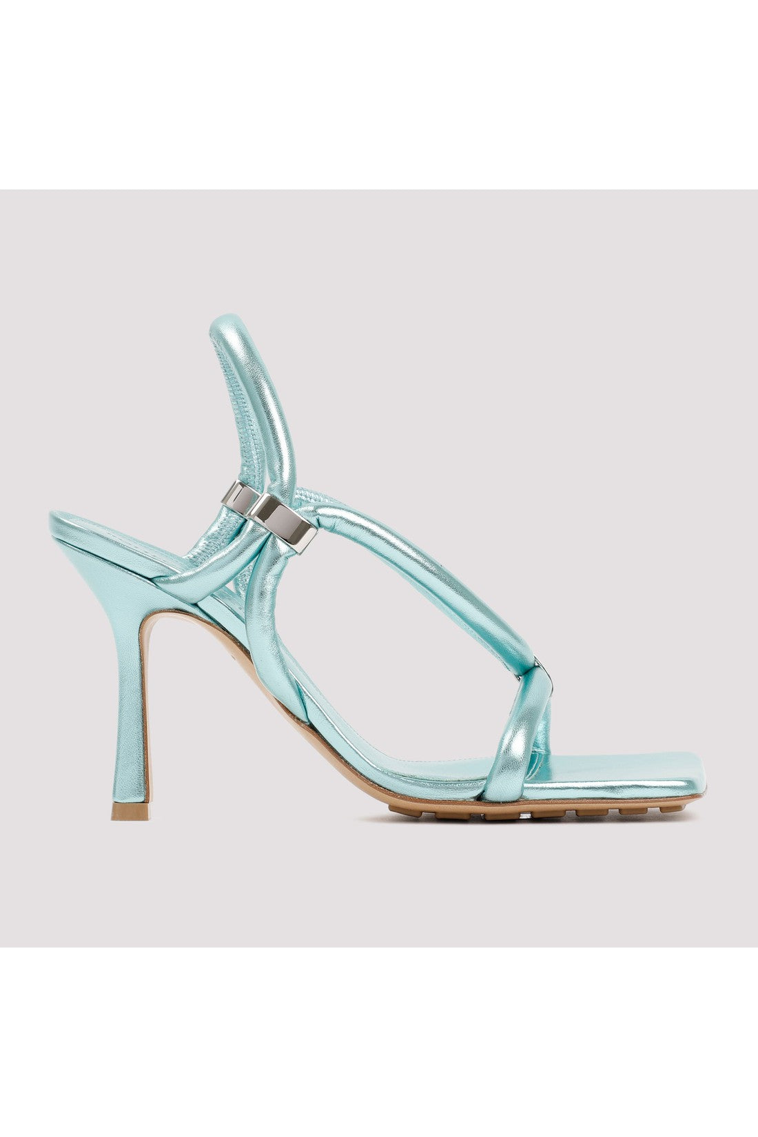 BOTTEGA VENETA-OUTLET-SALE-Sandal Silber-ARCHIVIST