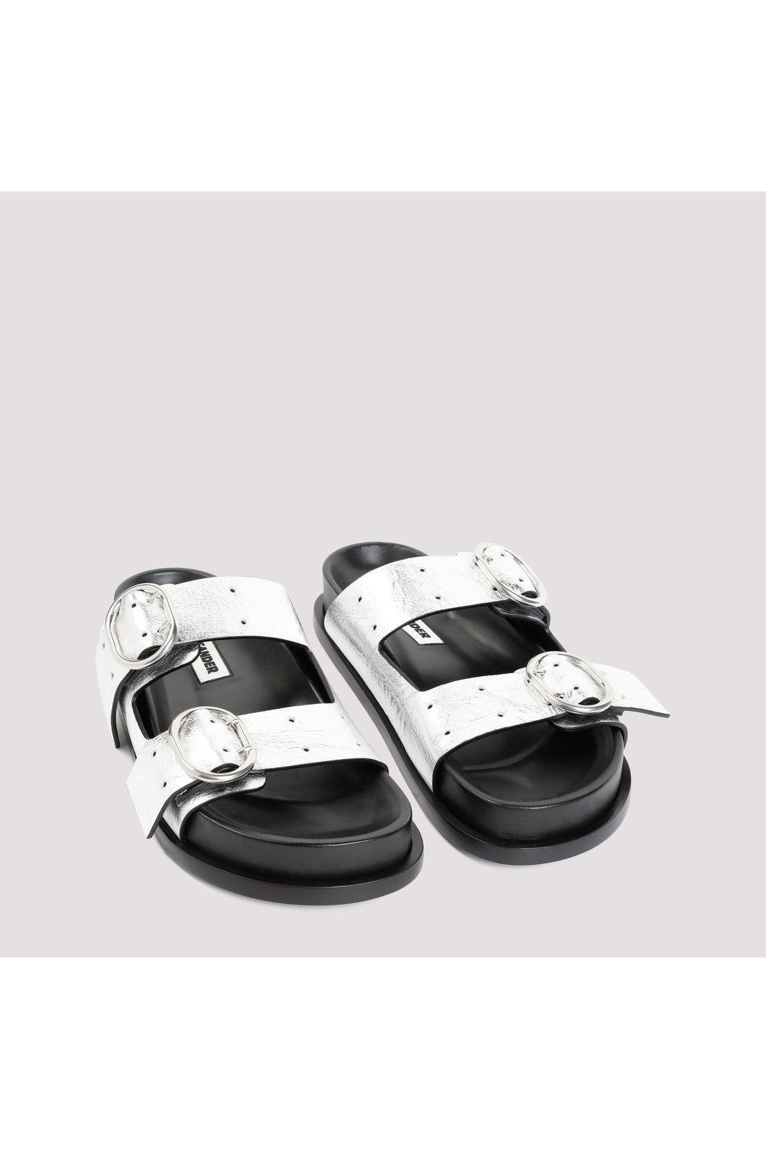 JIL SANDER-OUTLET-SALE-Sandal Silber-ARCHIVIST