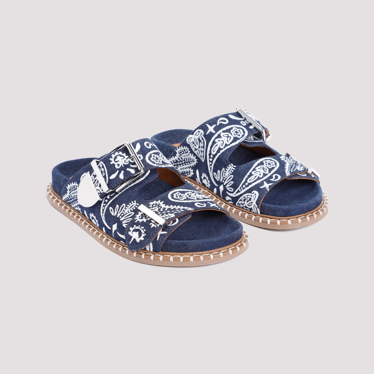 CHLOÉ-OUTLET-SALE-Sandals BLAU-ARCHIVIST