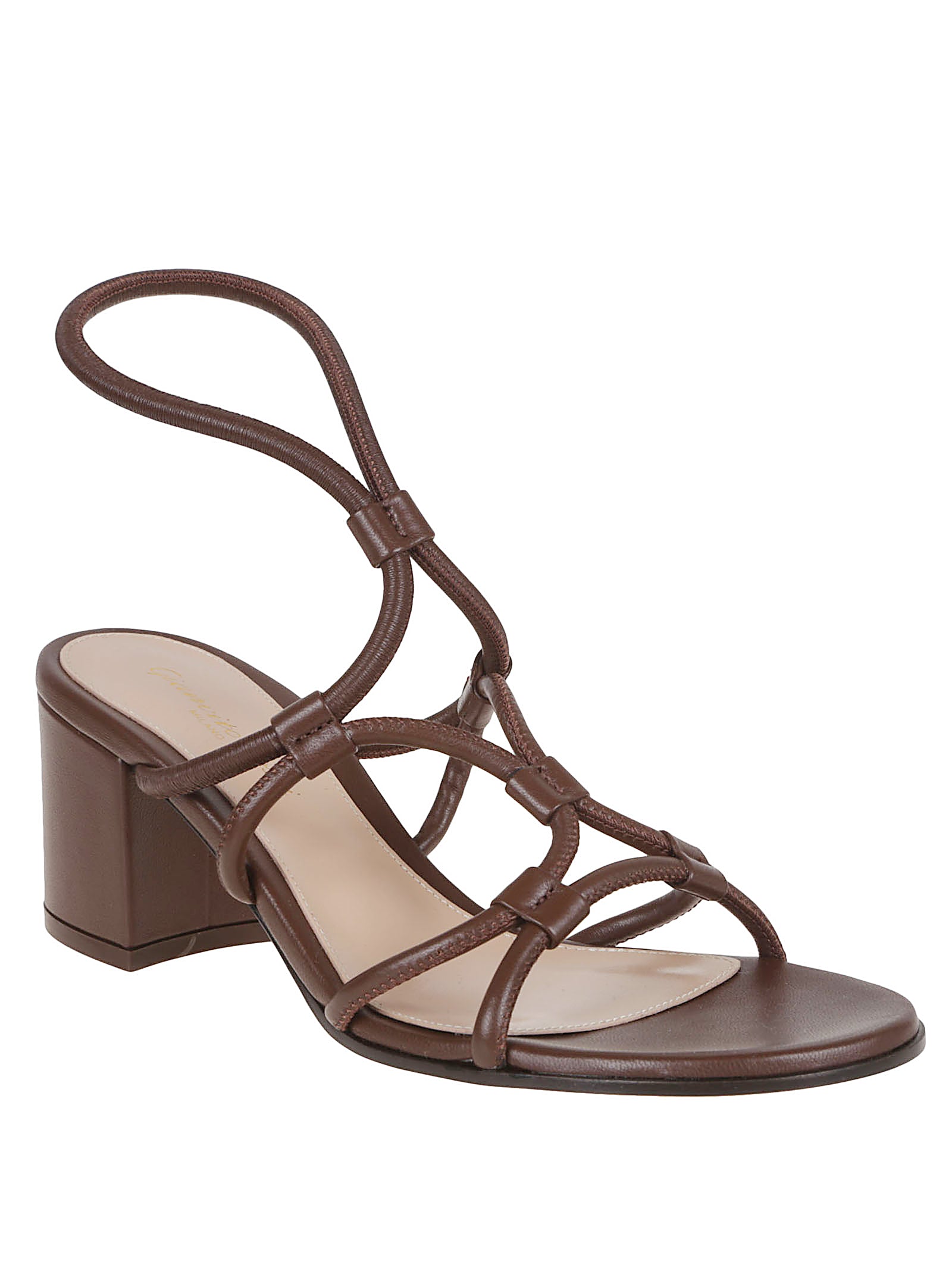 Gianvito Rossi-OUTLET-SALE-Sandals BRAUN-ARCHIVIST