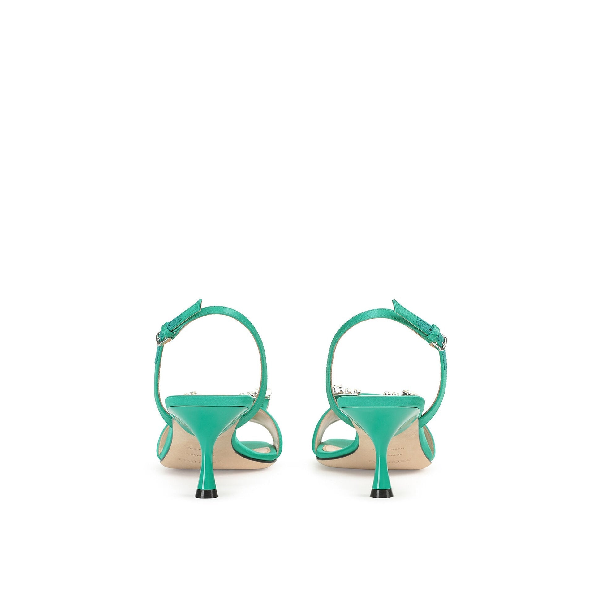 Sergio Rossi-OUTLET-SALE-Sandals GRÜN-ARCHIVIST