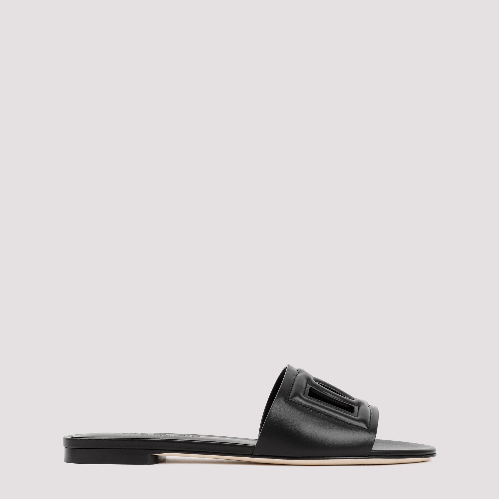 Dolce & Gabbana-OUTLET-SALE-Sandals SCHWARZ-ARCHIVIST