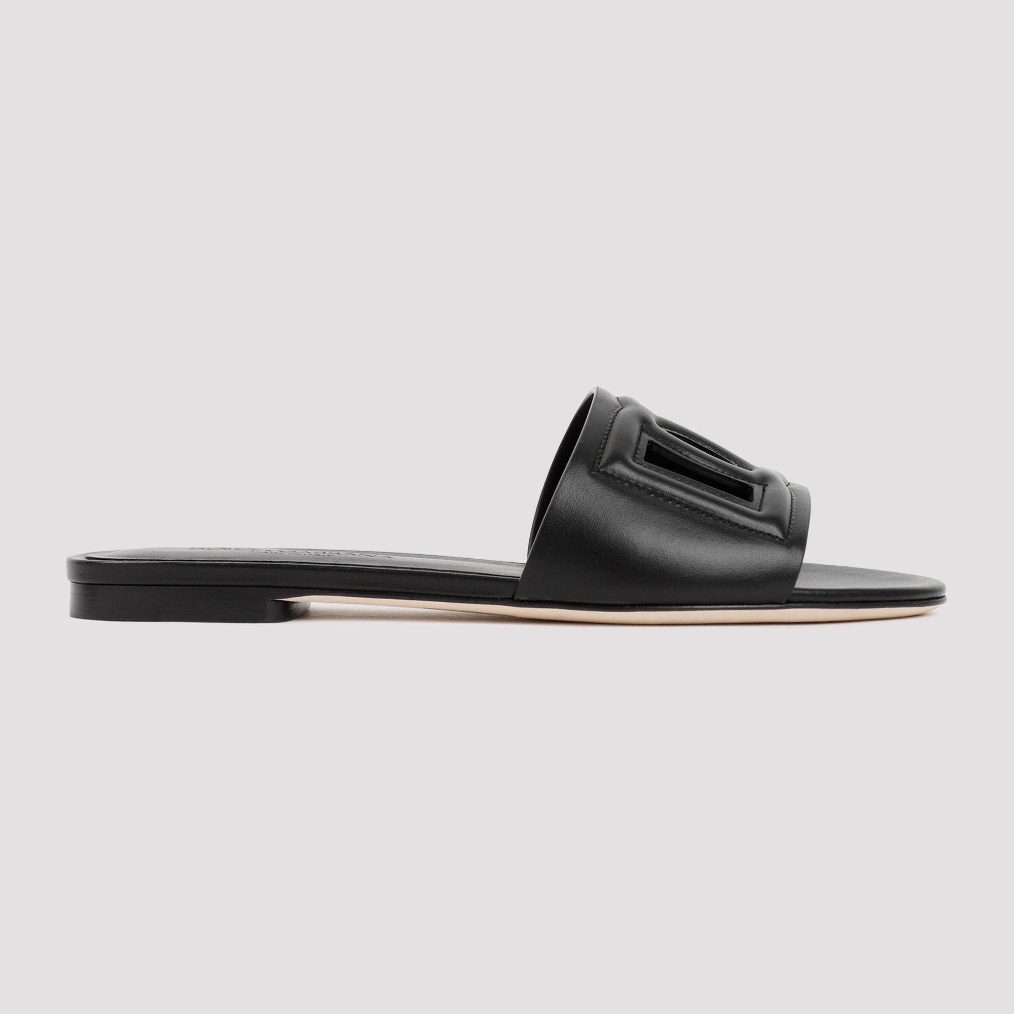 Dolce & Gabbana-OUTLET-SALE-Sandals SCHWARZ-ARCHIVIST
