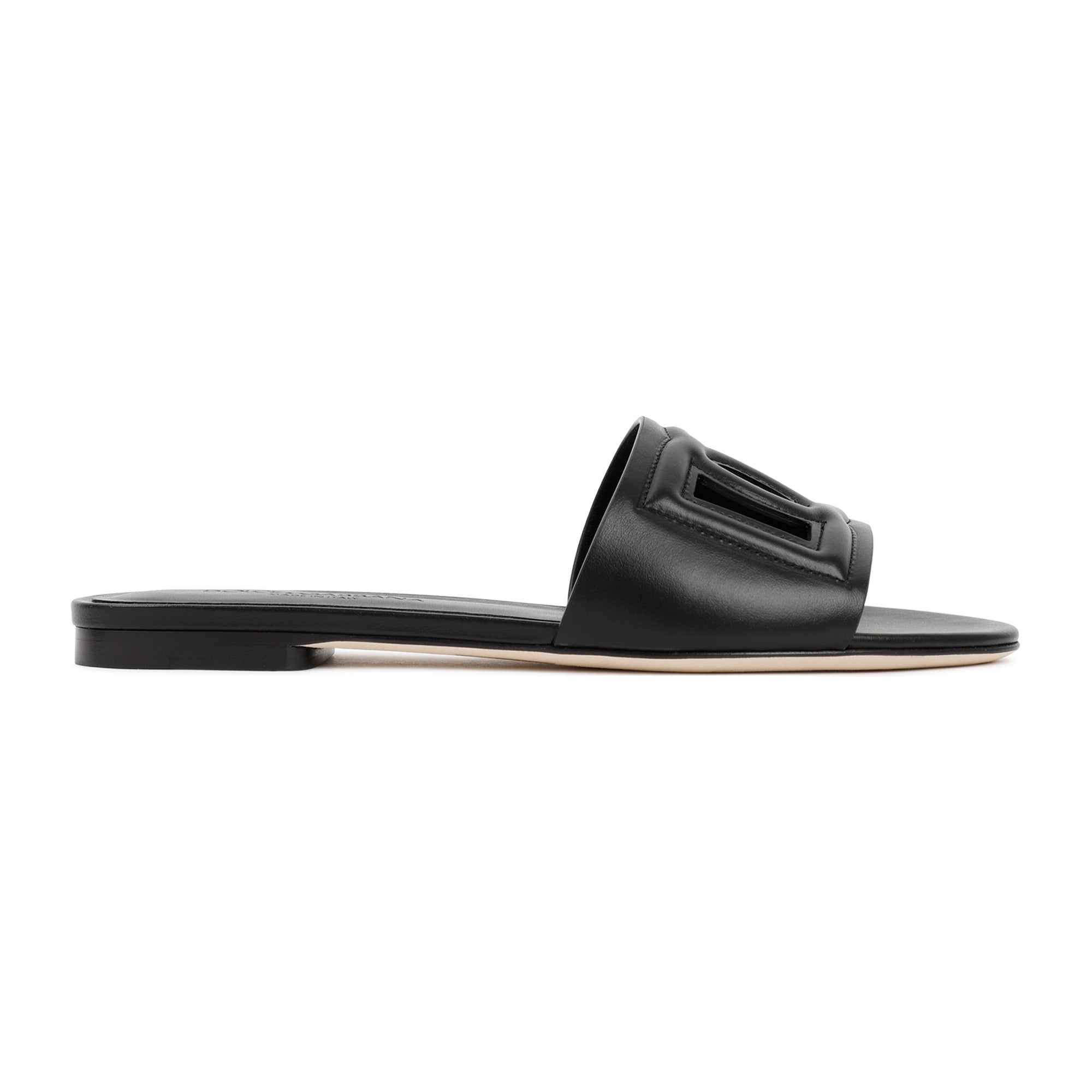 Dolce & Gabbana-OUTLET-SALE-Sandals SCHWARZ-ARCHIVIST
