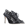 Manolo Blahnik-OUTLET-SALE-Sandals SCHWARZ-ARCHIVIST