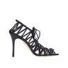 Manolo Blahnik-OUTLET-SALE-Sandals SCHWARZ-ARCHIVIST