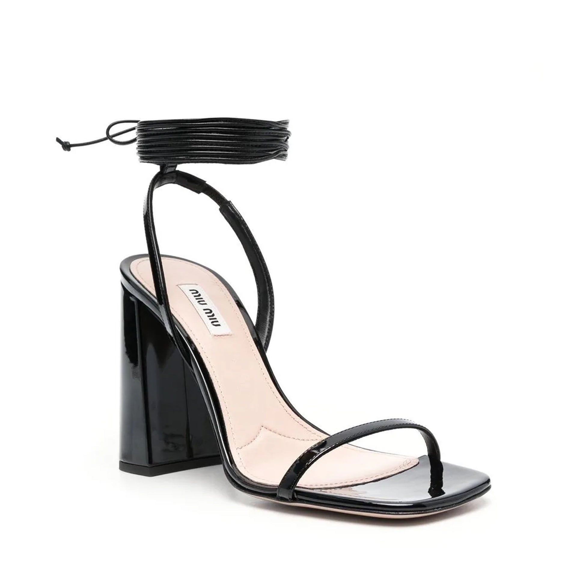 Miu Miu-OUTLET-SALE-Sandals SCHWARZ-ARCHIVIST