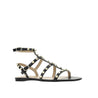 VALENTINO GARAVANI-OUTLET-SALE-Sandals SCHWARZ-ARCHIVIST