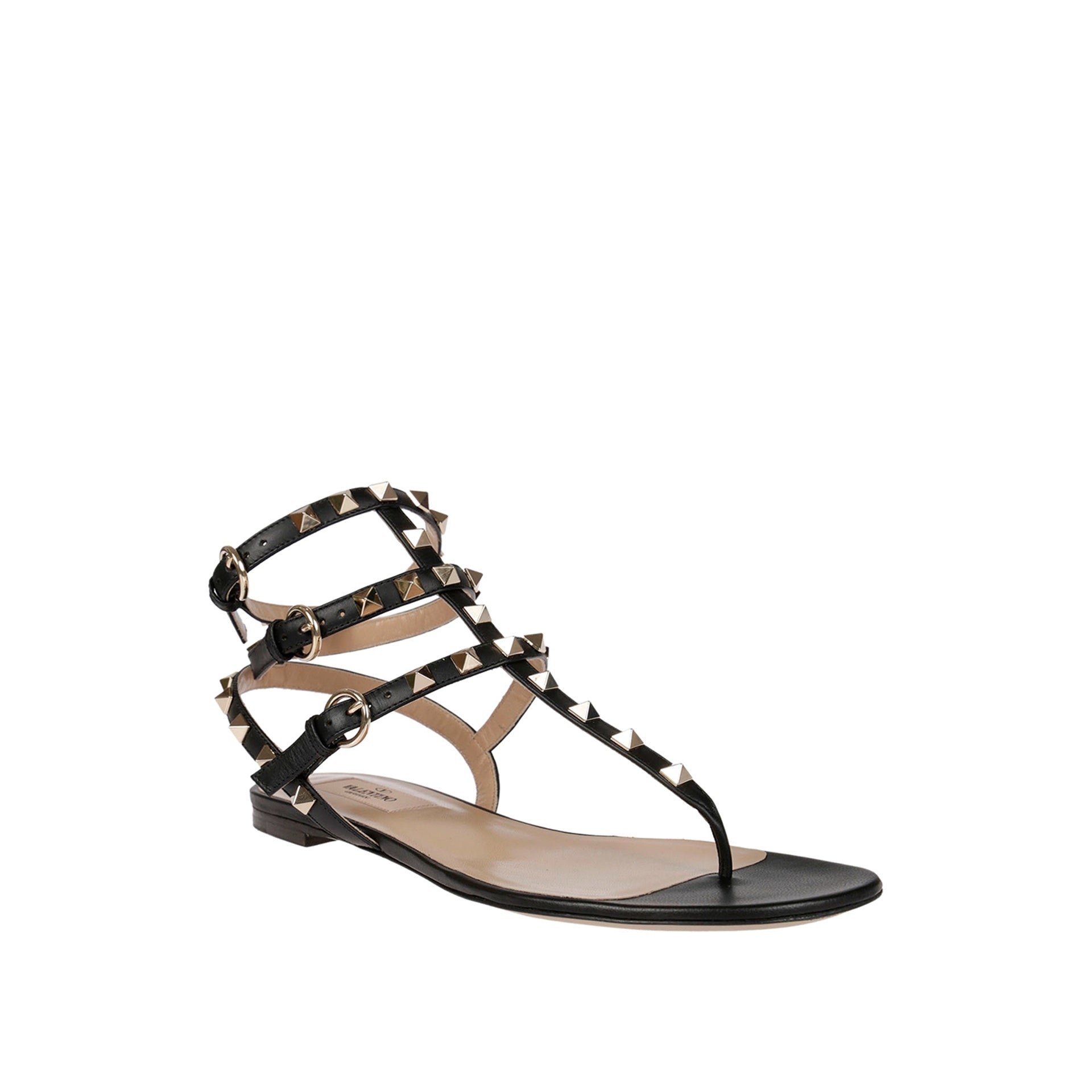 VALENTINO GARAVANI-OUTLET-SALE-Sandals SCHWARZ-ARCHIVIST