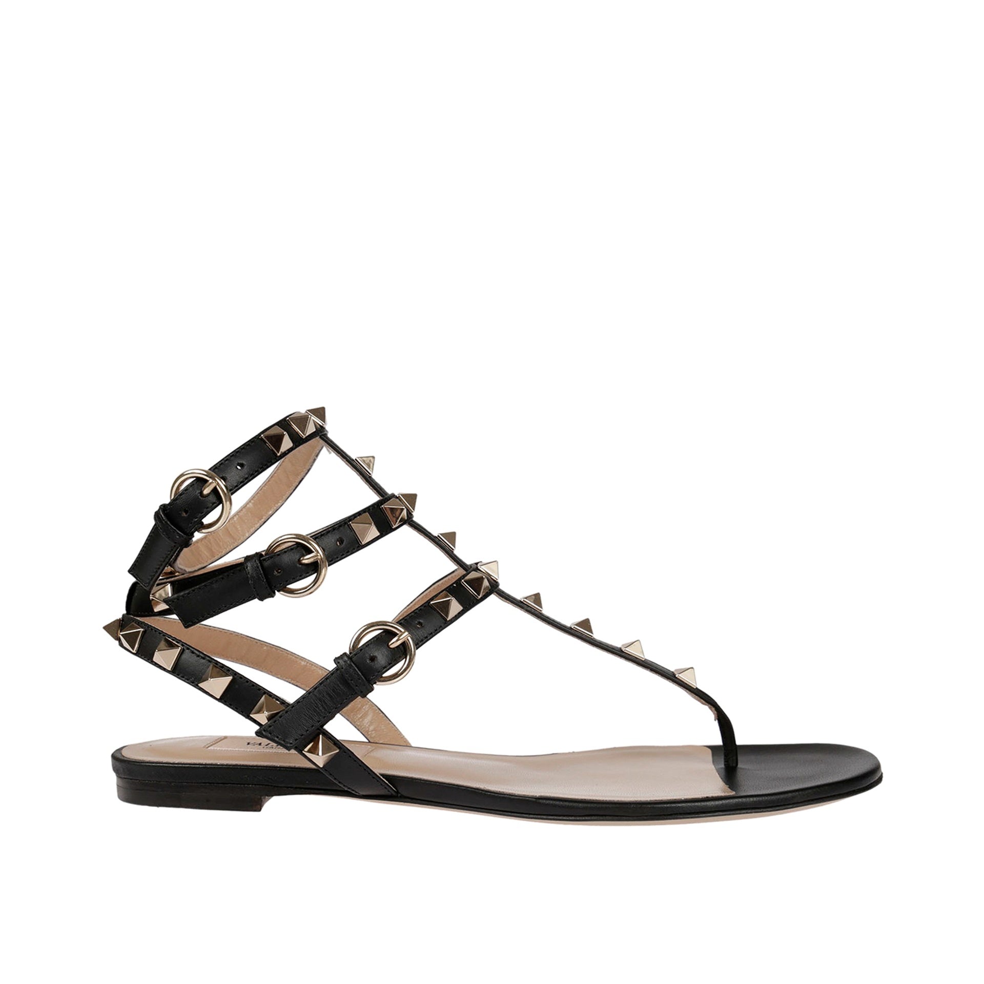 VALENTINO GARAVANI-OUTLET-SALE-Sandals SCHWARZ-ARCHIVIST