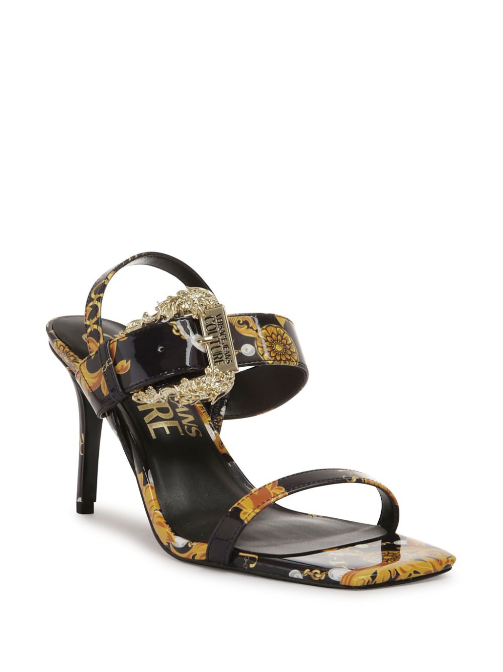 VERSACE JEANS COUTURE-OUTLET-SALE-Sandals SCHWARZ-ARCHIVIST