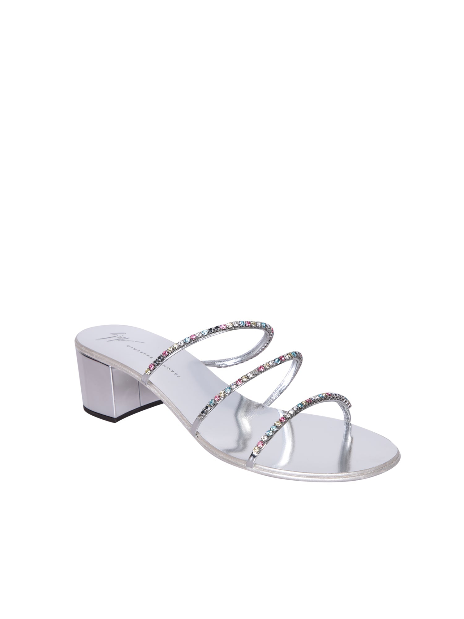 Giuseppe Zanotti Design-OUTLET-SALE-Sandals SILBER-ARCHIVIST