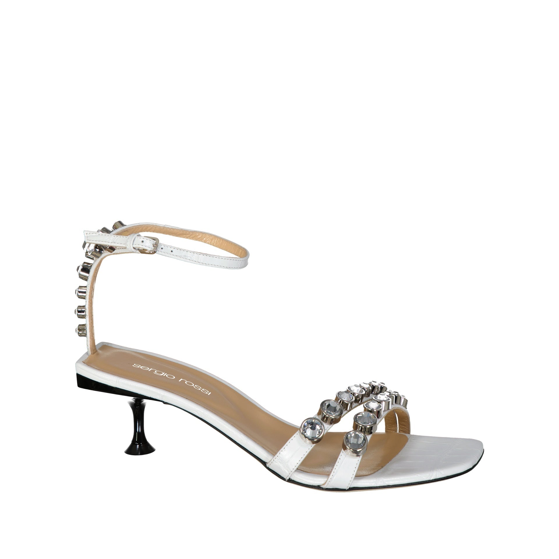 Sergio Rossi-OUTLET-SALE-Sandals WEISS-ARCHIVIST