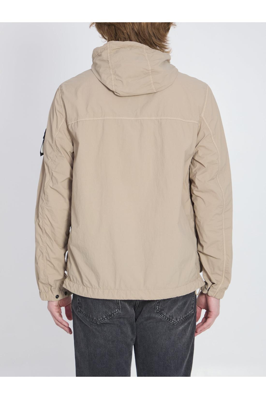 Stone Island-OUTLET-SALE-Sanded nylon-TC jacket-ARCHIVIST