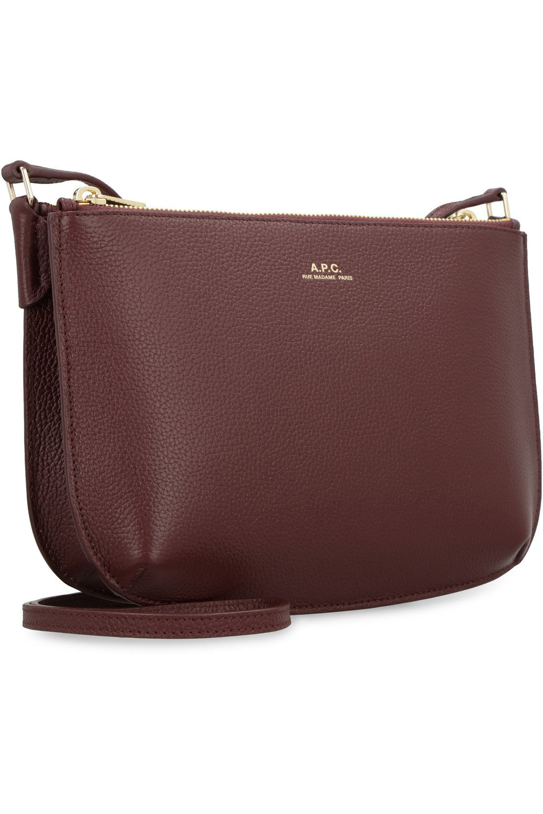 A.P.C.-OUTLET-SALE-Sarah leather crossbody bag-ARCHIVIST