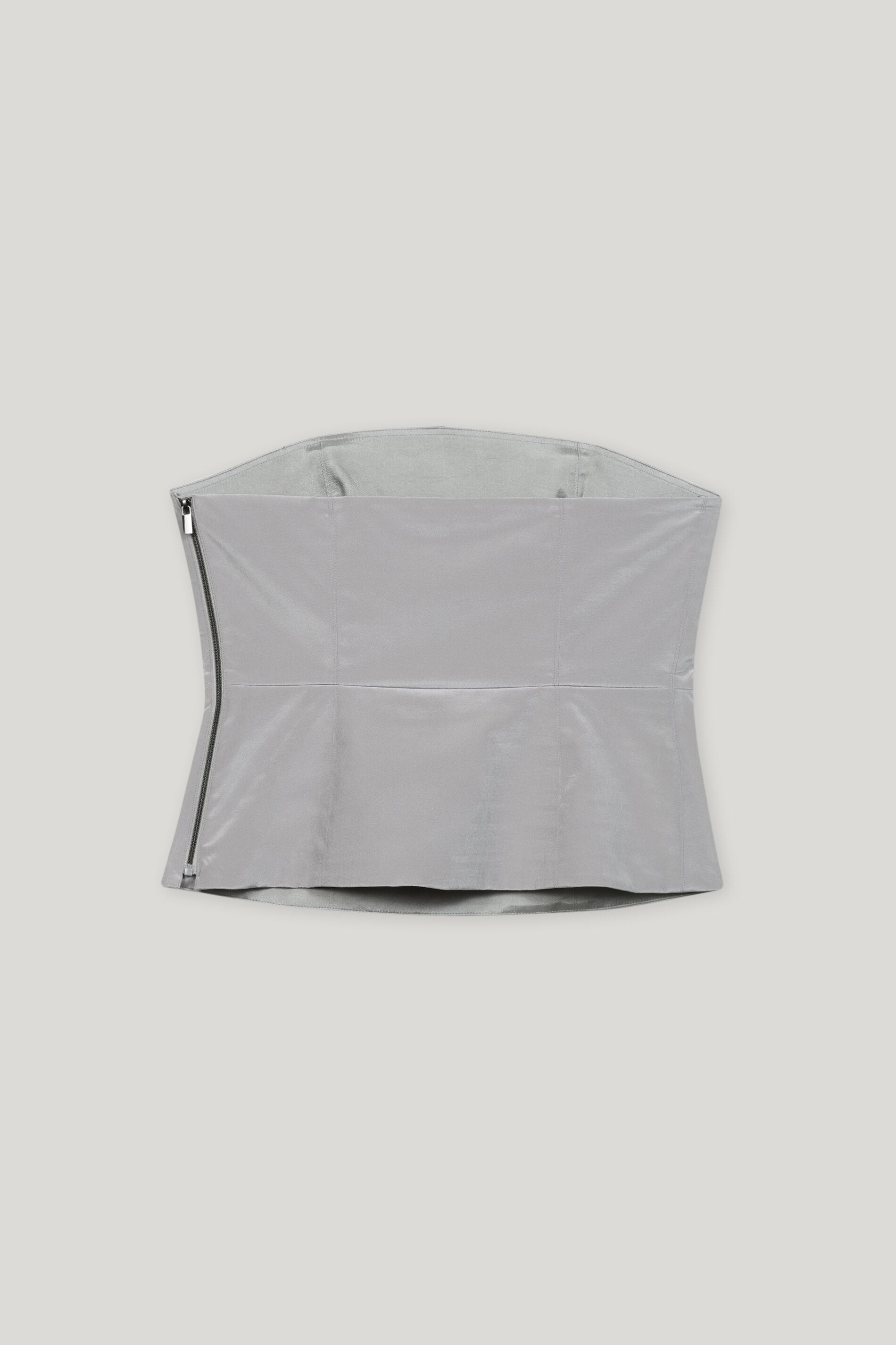 Luisa Cerano-Satin-Corsage-Hemden & Blusen-Black-Deal-Outlet-by-ARCHIVIST