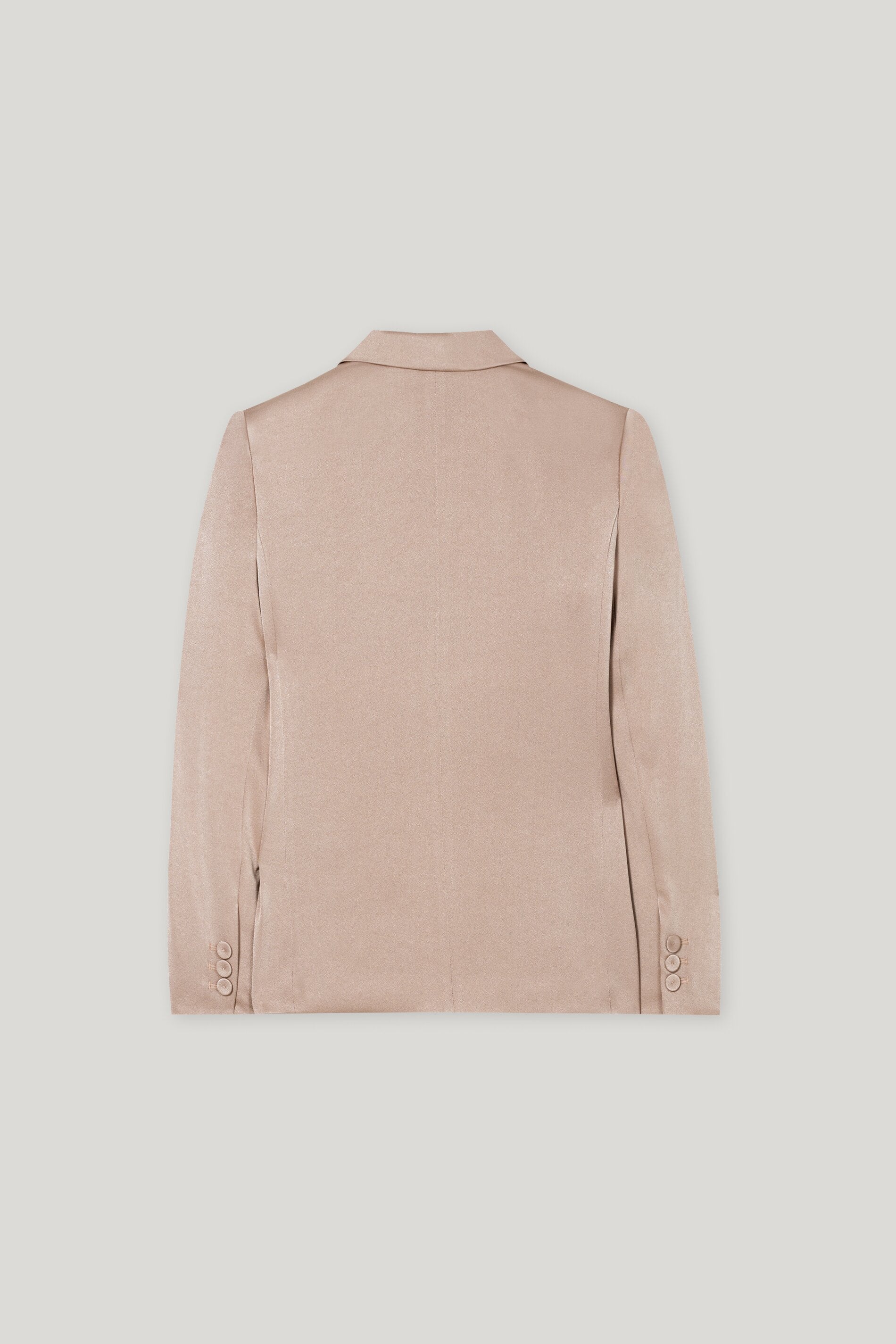 Luisa Cerano-Satin-Einknopf-Blazer-Jacken & Mäntel-Black-Deal-Outlet-by-ARCHIVIST