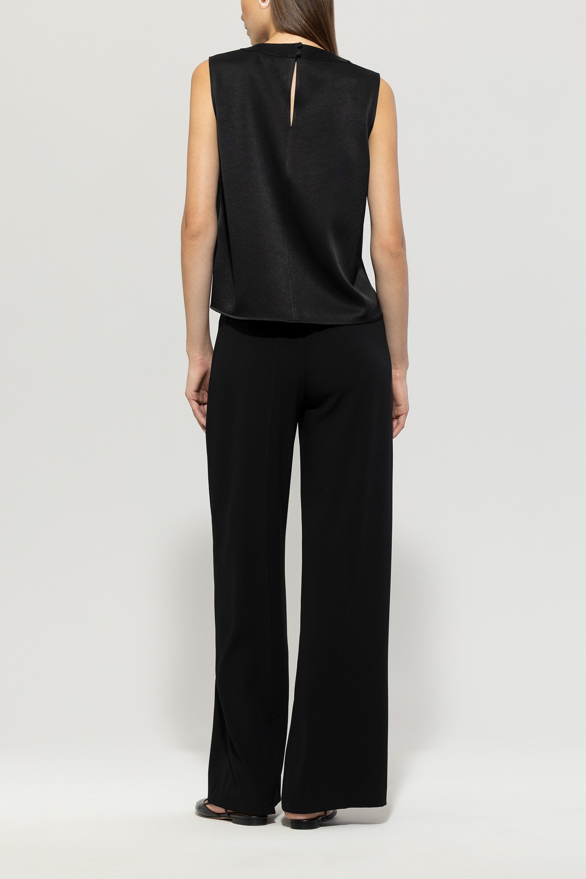 Luisa Cerano-Satin-Wideleg-Pants-Hosen-Black-Deal-Outlet-by-ARCHIVIST