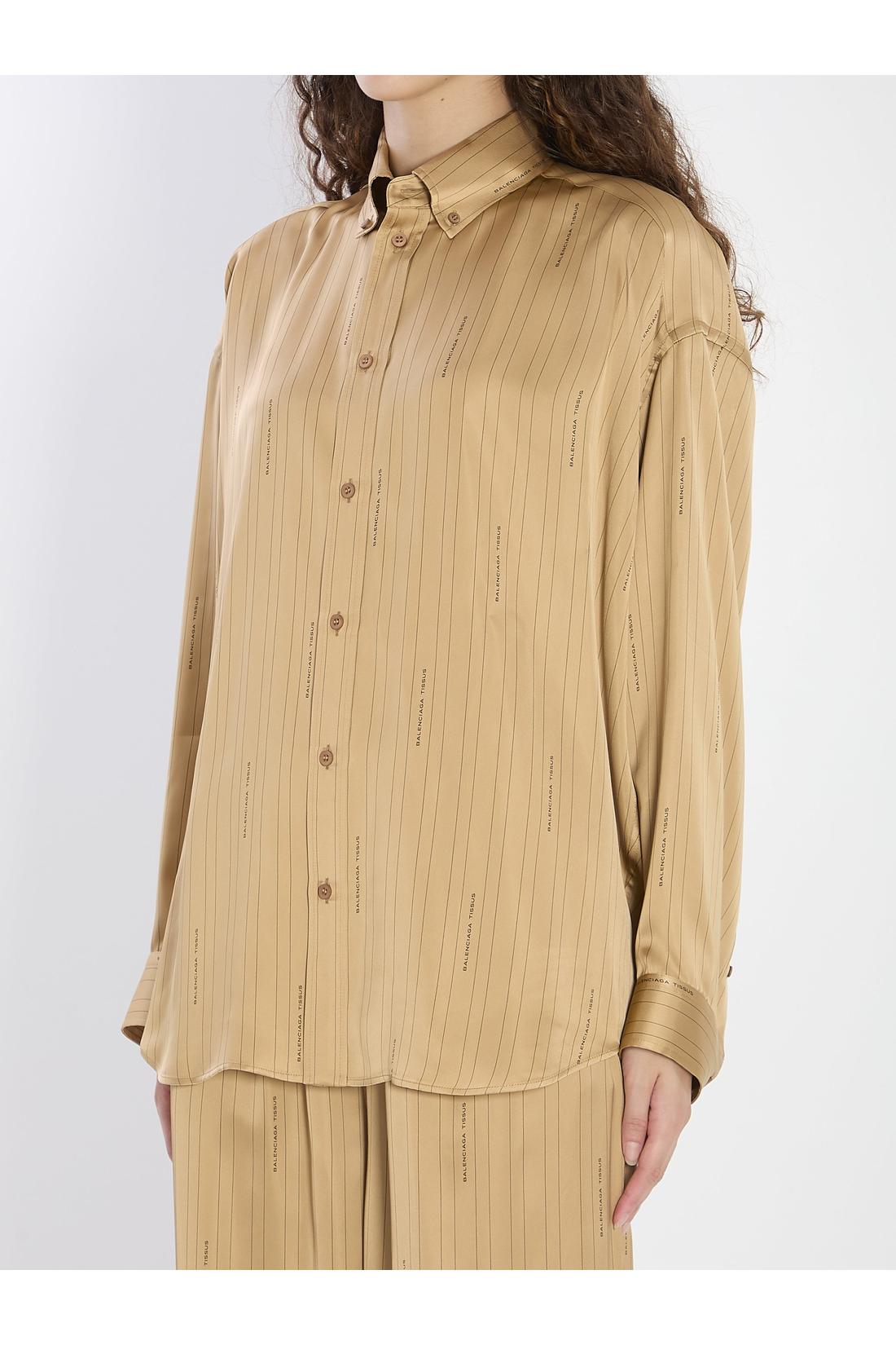 Balenciaga-OUTLET-SALE-Satin shirt-ARCHIVIST