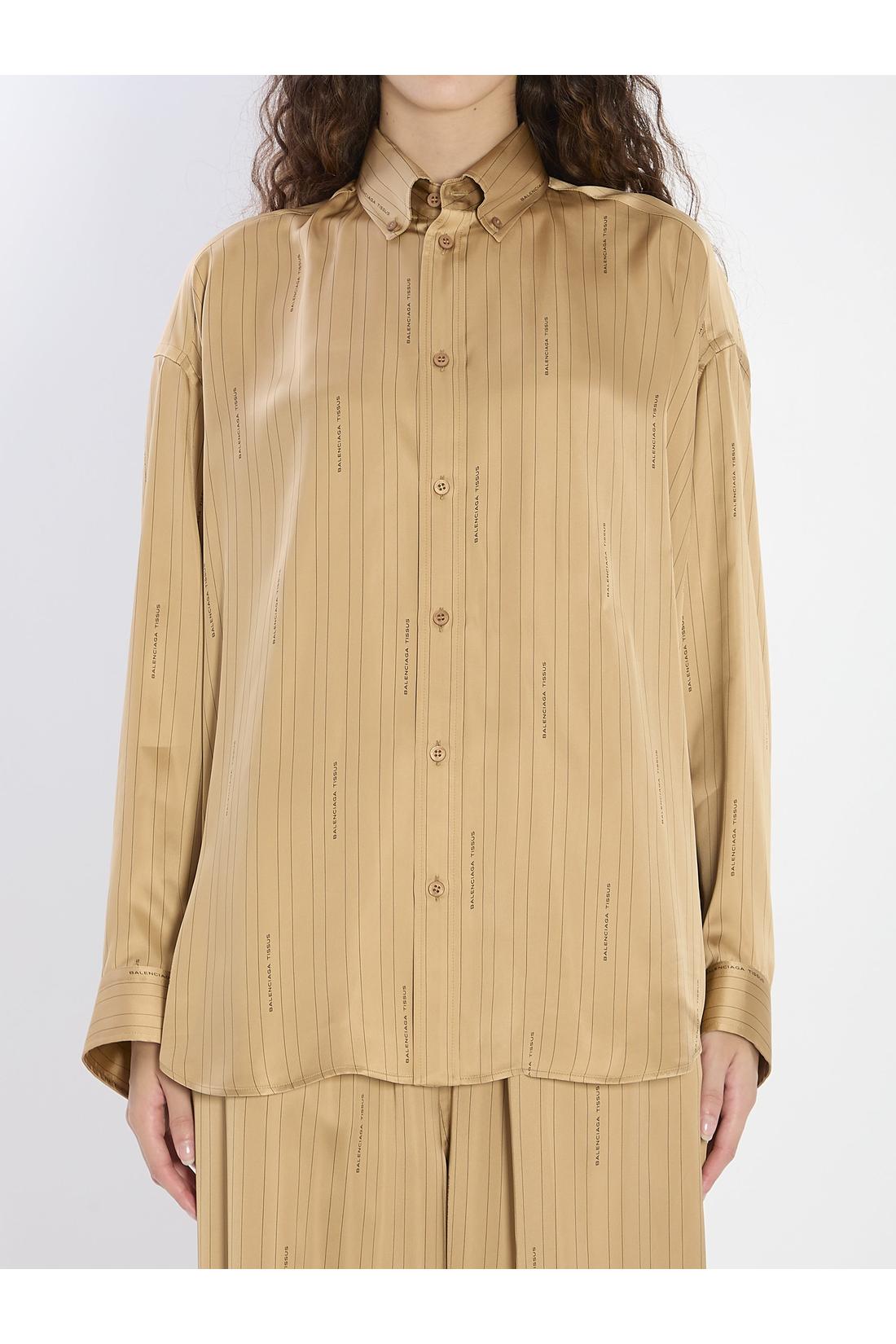 Balenciaga-OUTLET-SALE-Satin shirt-ARCHIVIST