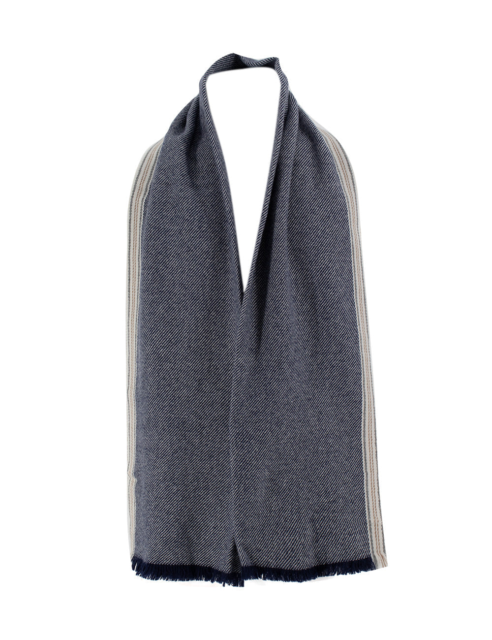 BRUNELLO CUCINELLI-OUTLET-SALE-Scarve Braun-ARCHIVIST