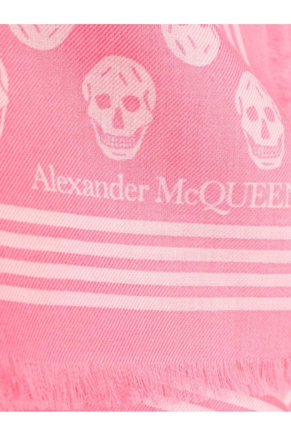 ALEXANDER MCQUEEN-OUTLET-SALE-Scarve Rosa-ARCHIVIST