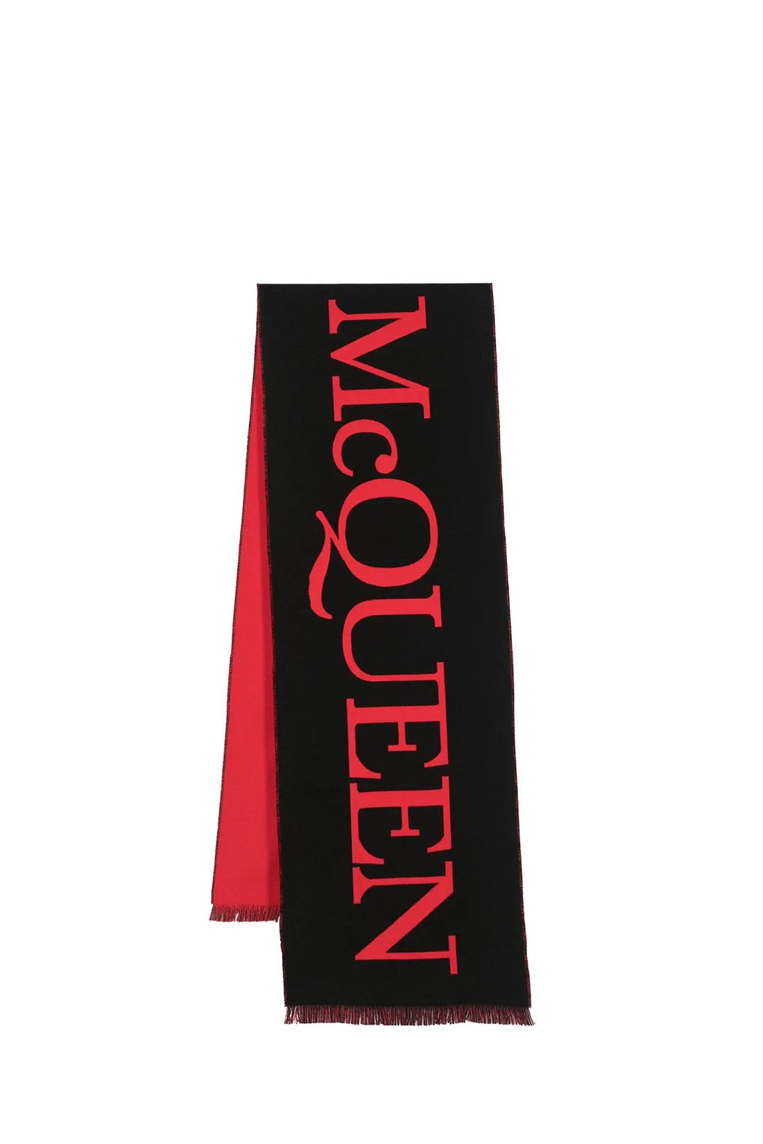 ALEXANDER MCQUEEN-OUTLET-SALE-Scarve Schwarz-ARCHIVIST