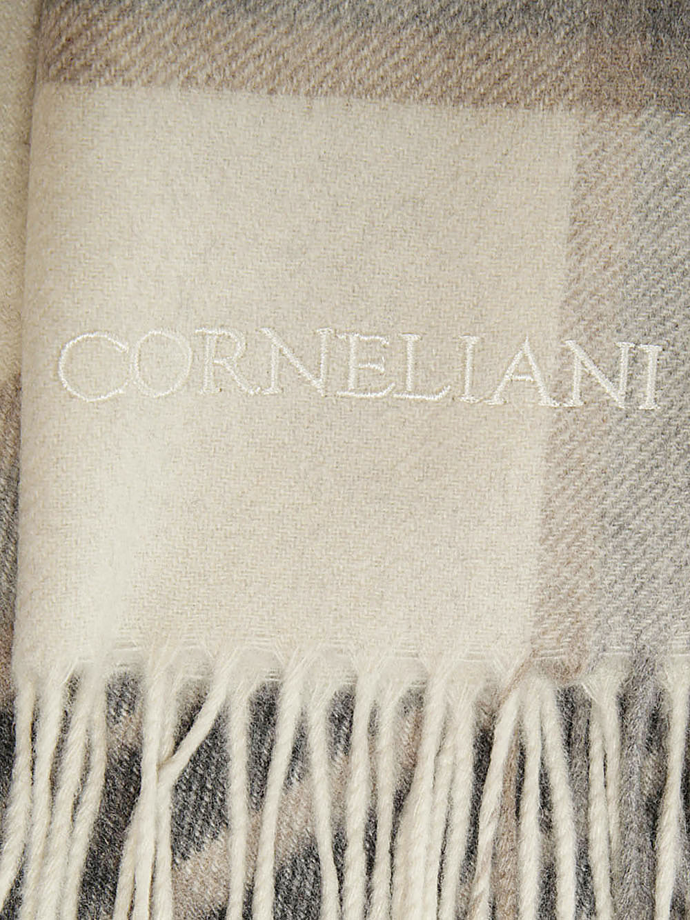 Corneliani-OUTLET-SALE-Scarves BEIGE-ARCHIVIST