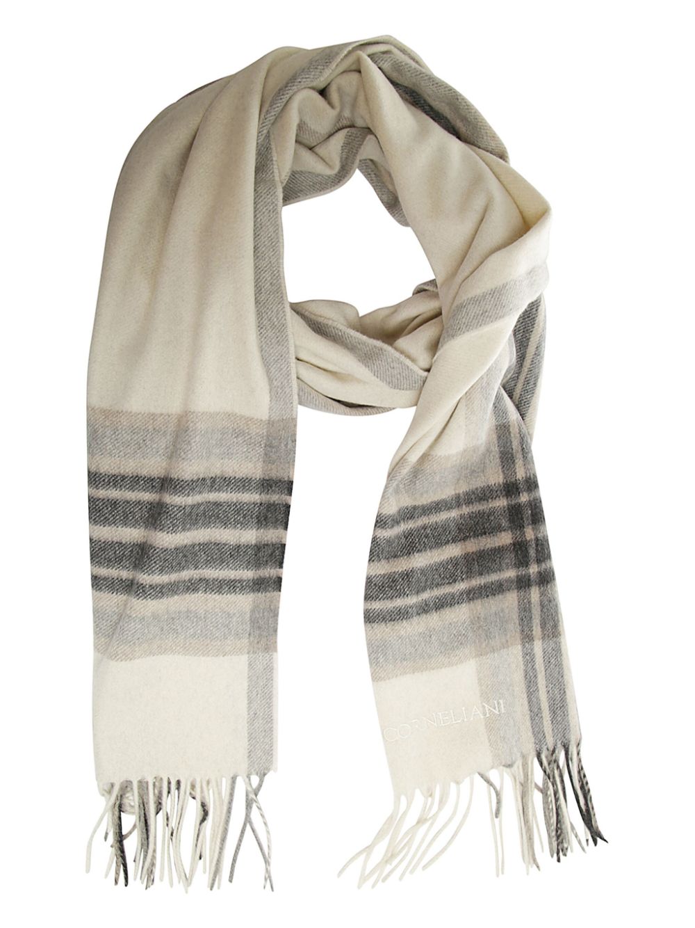 Corneliani-OUTLET-SALE-Scarves BEIGE-ARCHIVIST