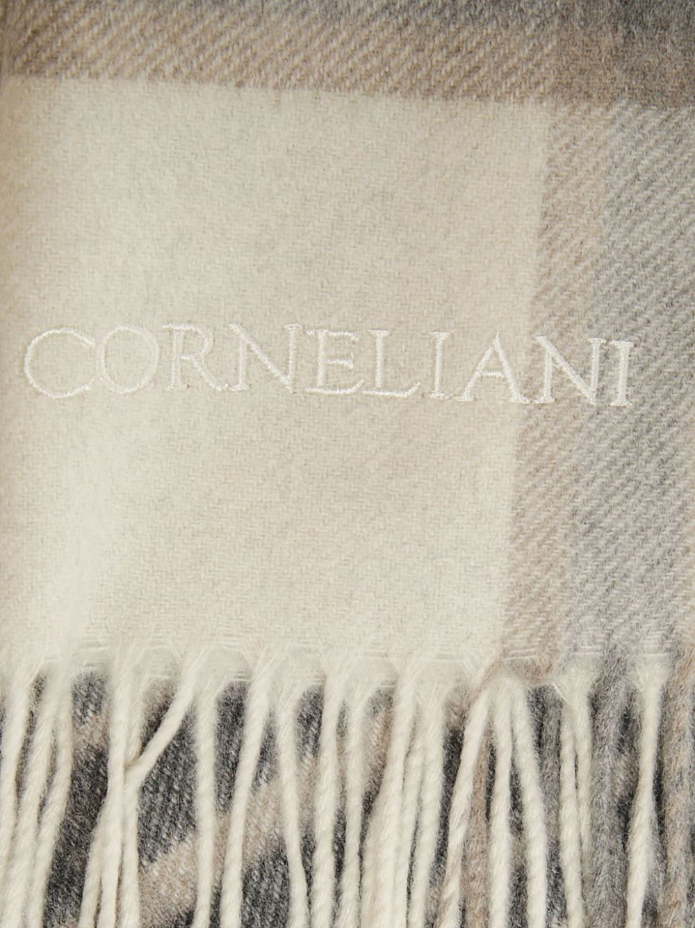 Corneliani-OUTLET-SALE-Scarves BEIGE-ARCHIVIST