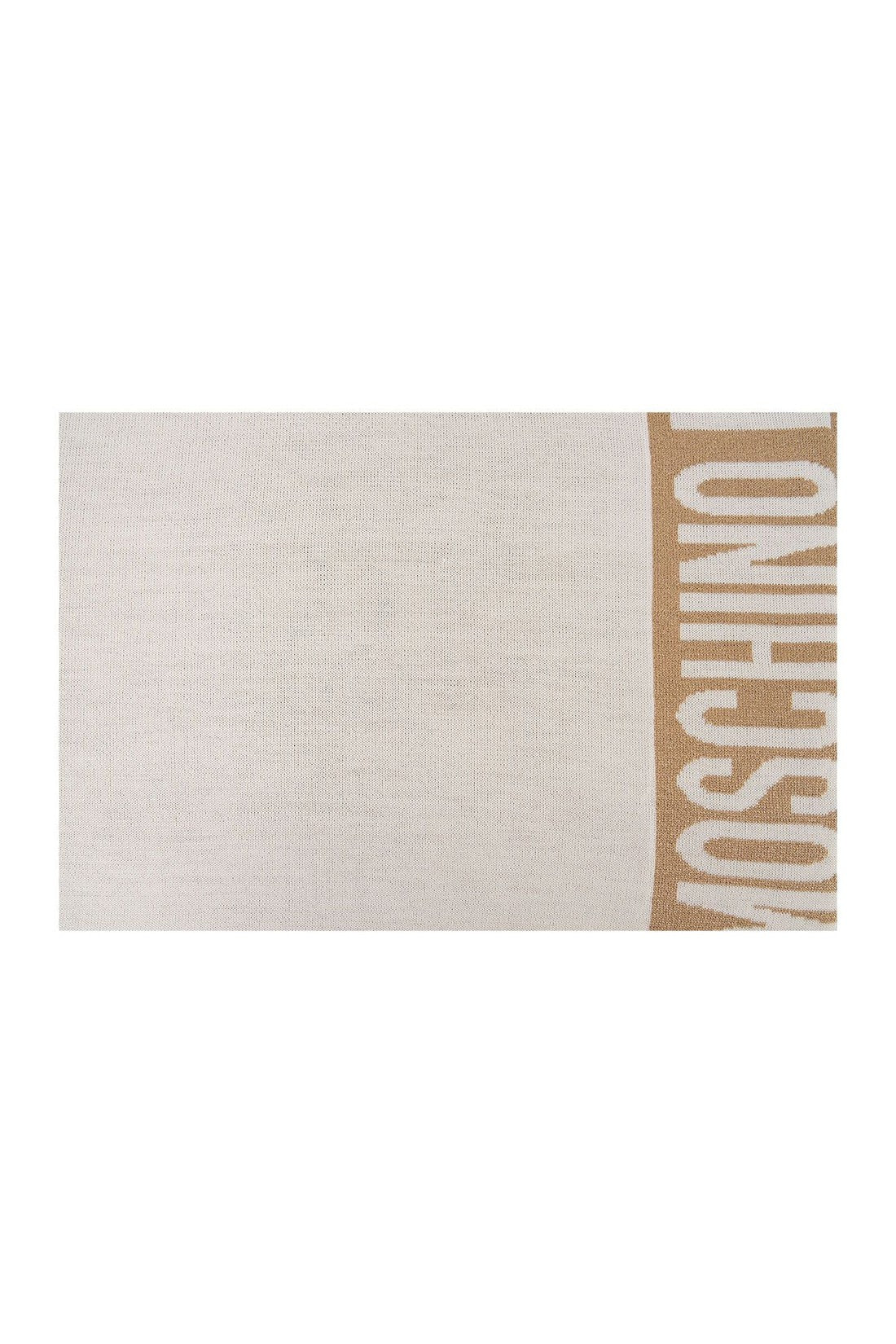 Moschino-OUTLET-SALE-Scarves BEIGE-ARCHIVIST