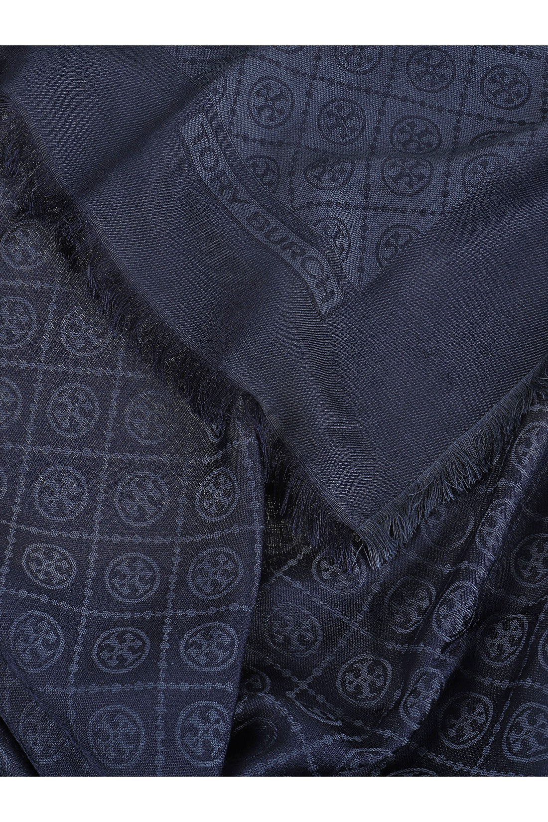 Tory Burch-OUTLET-SALE-Scarves BLAU-ARCHIVIST