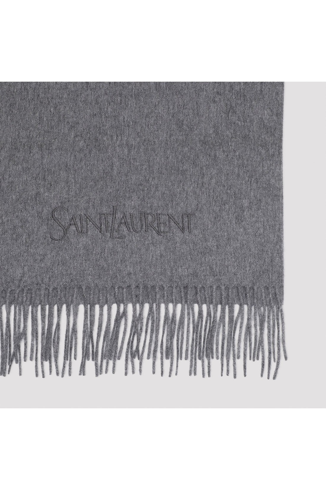 SAINT LAURENT-OUTLET-SALE-Scarves GRAU-ARCHIVIST