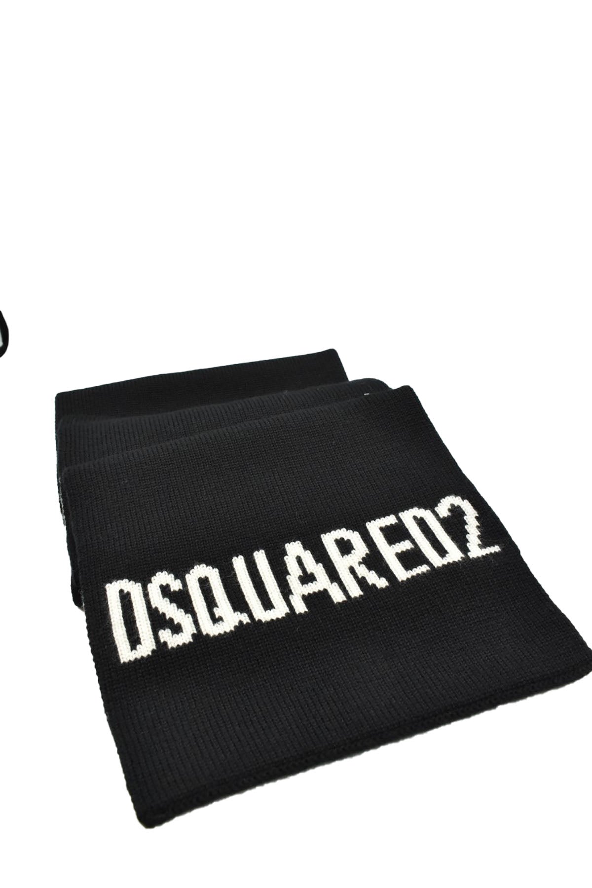 DSQUARED2-OUTLET-SALE-Scarves SCHWARZ-ARCHIVIST