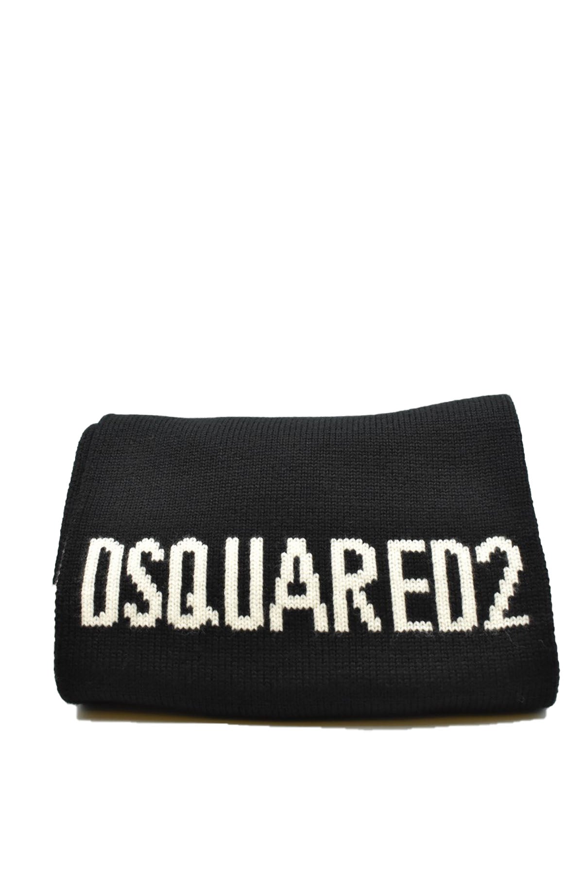 DSQUARED2-OUTLET-SALE-Scarves SCHWARZ-ARCHIVIST