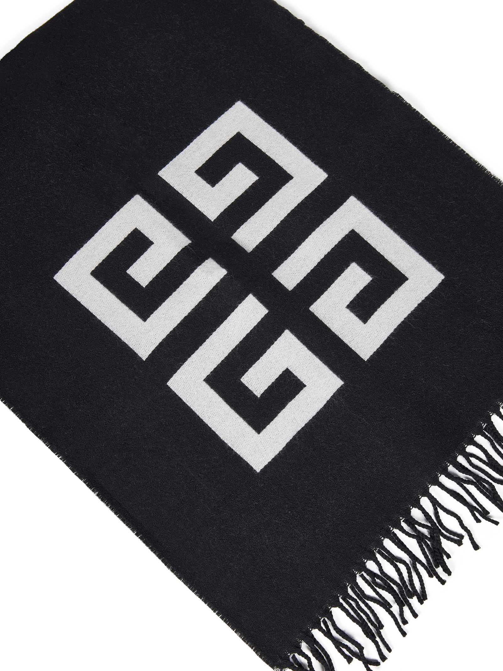 GIVENCHY-OUTLET-SALE-Scarves SCHWARZ-ARCHIVIST