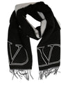 Valentino Garavani-OUTLET-SALE-Scarves SCHWARZ-ARCHIVIST