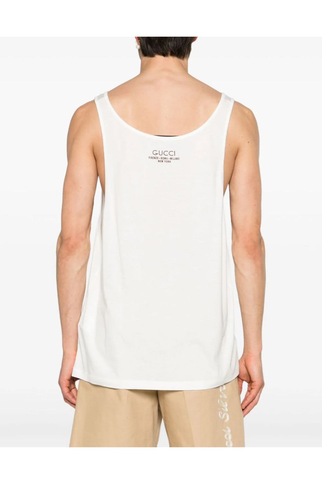 Gucci-OUTLET-SALE-Scoop-Neck Logo Tank Top-ARCHIVIST