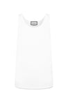 Gucci-OUTLET-SALE-Scoop-Neck Logo Tank Top-ARCHIVIST