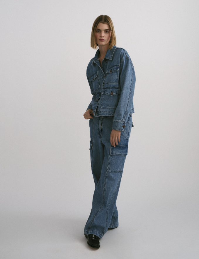 Kings Of Indigo-MEISHO | JIM MID MARBLE-Jacken & Mäntel-Black-Deal-Outlet-by-ARCHIVIST