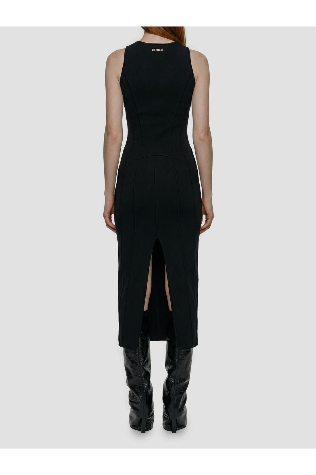 The Attico-OUTLET-SALE-Sculptural midi dress-ARCHIVIST