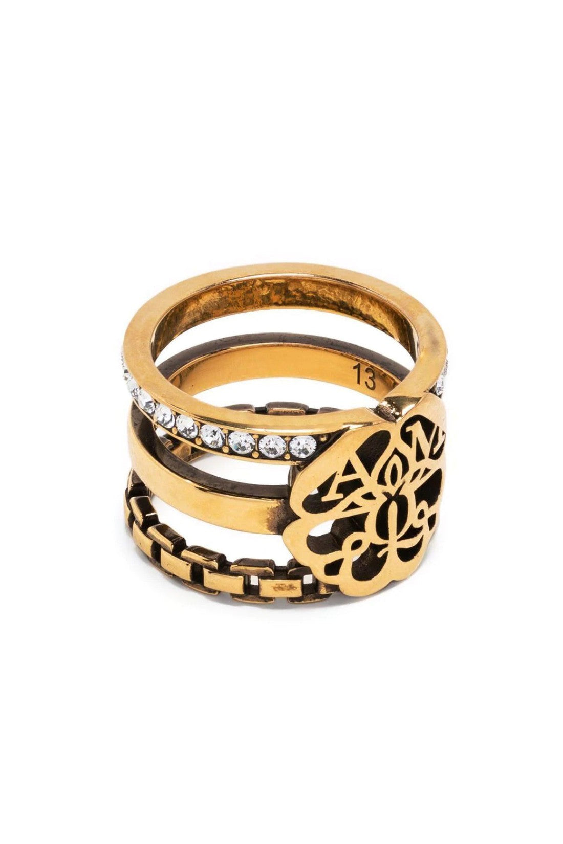 Alexander McQueen-OUTLET-SALE-Seal Ring-ARCHIVIST