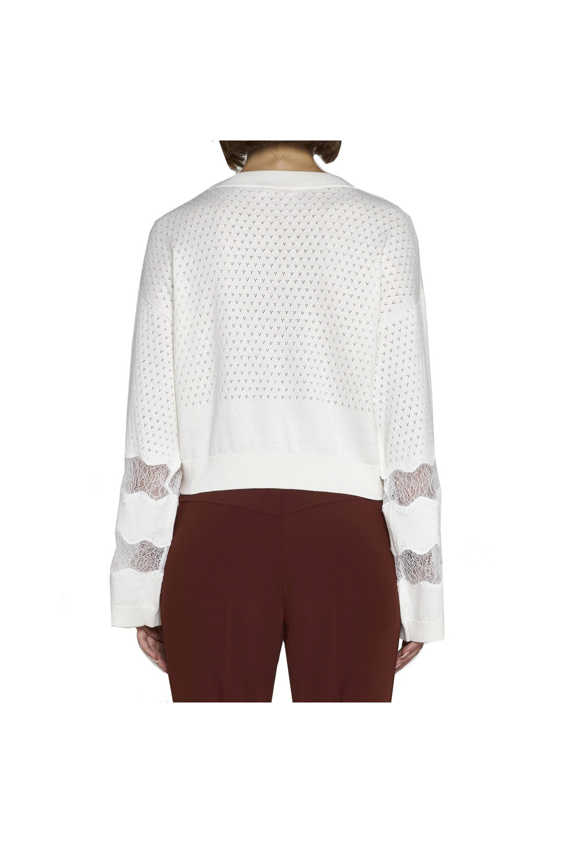 SEE BY CHLOE-OUTLET-SALE-See By Chloe Cotton And Cashmere Pullover-ARCHIVIST