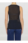 Jil Sander-OUTLET-SALE-Semi-sheer tank top-ARCHIVIST