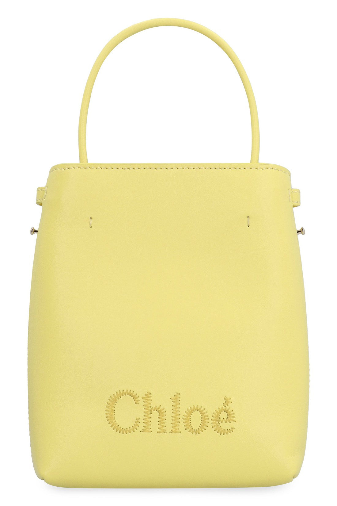 Chloé-OUTLET-SALE-Sense Leather bucket bag-ARCHIVIST