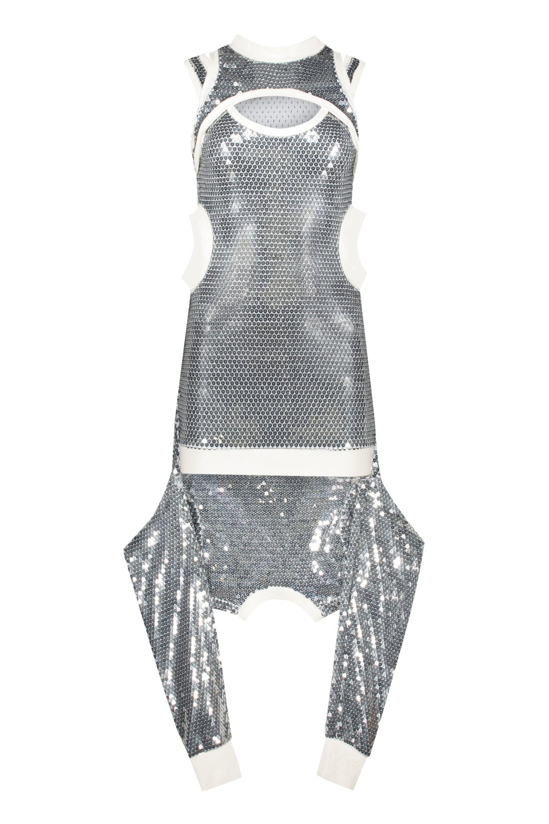 Jeremy Scott-OUTLET-SALE-Sequin mini-dress-ARCHIVIST