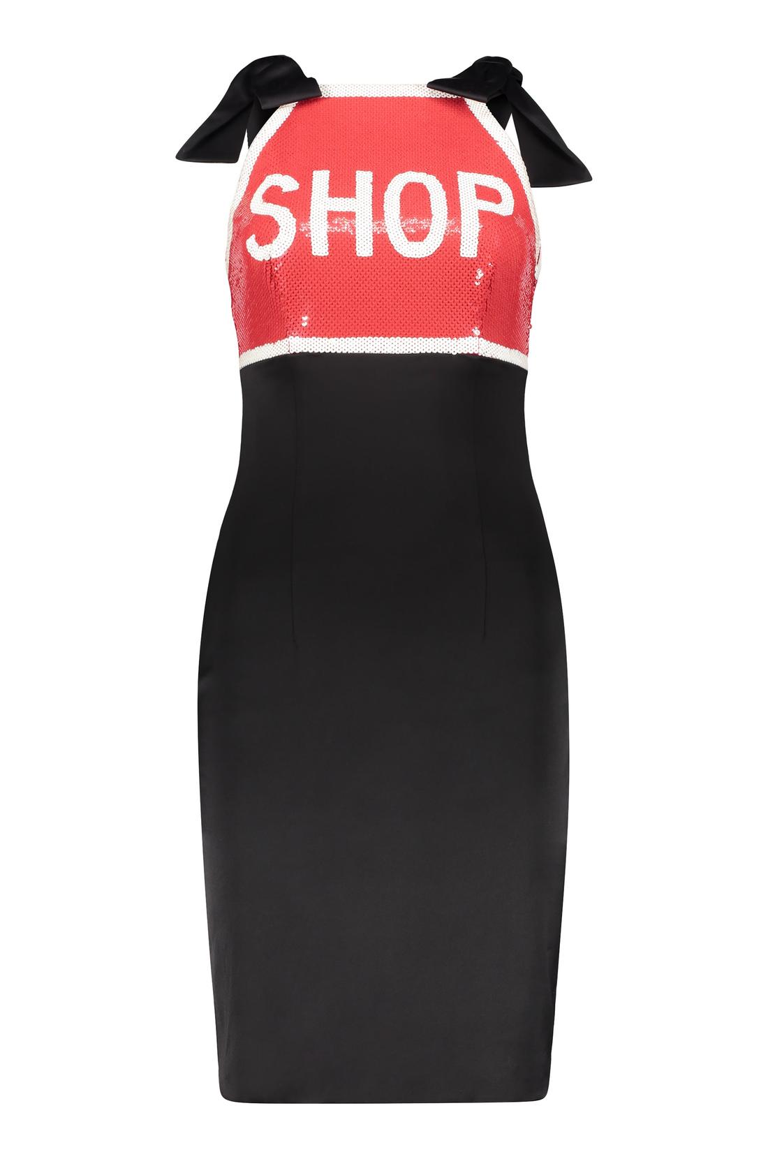 Moschino-OUTLET-SALE-Sequin mini-dress-ARCHIVIST