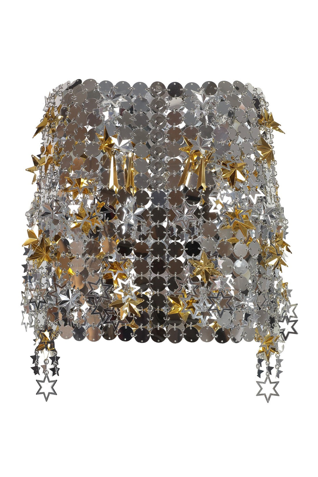 Rabanne-OUTLET-SALE-Sequin mini skirt-ARCHIVIST