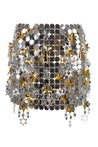 Rabanne-OUTLET-SALE-Sequin mini skirt-ARCHIVIST